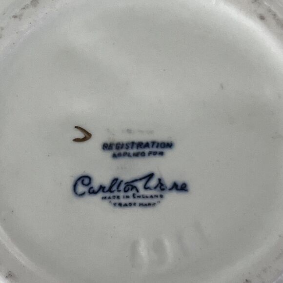 Carlton Ware Day Oak Tree Decorative‎ Dish Made In England Vintage Art Deco - Picture 4 of 7